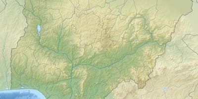 Χάρτης της επιστήσω την ανακούφιση νιγηρία