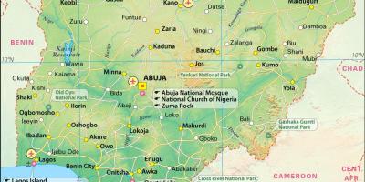Φωτογραφίες της νιγηρίας χάρτης